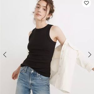 Madewell black tank